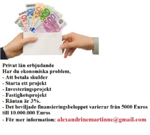 Personligt lån erbjudande Personligt lån erbjudande