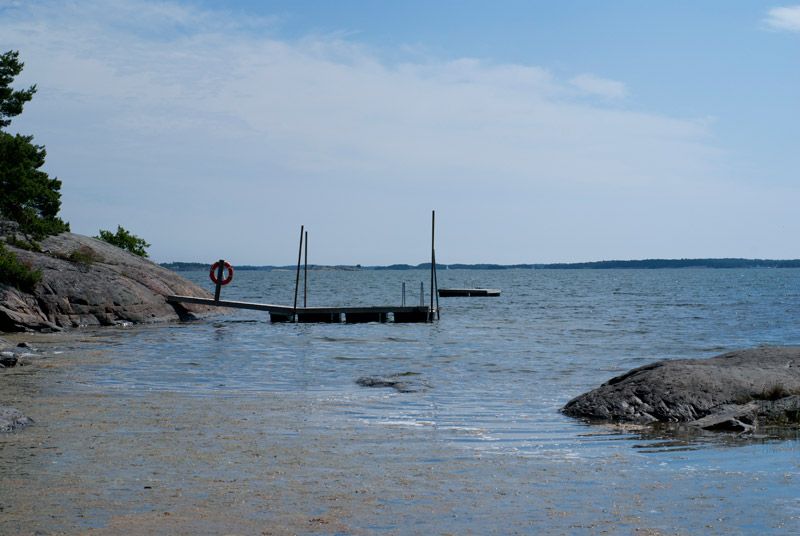 Bryggor för de större barnen...och de vuxna.
foto: matilda enqvist